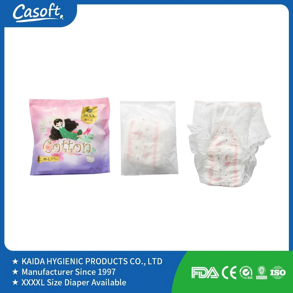 Casoft CE FDA Bedwetting Underwear Girls/Lady Period Pants/ Woman Sanitary Napkin Pants/Lady Menstrul Pants/Underwear