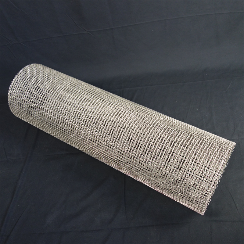 3X3 Mesh 304 Ss 316 Net Woven Metal Stainless Steel Wire Crimped Mesh