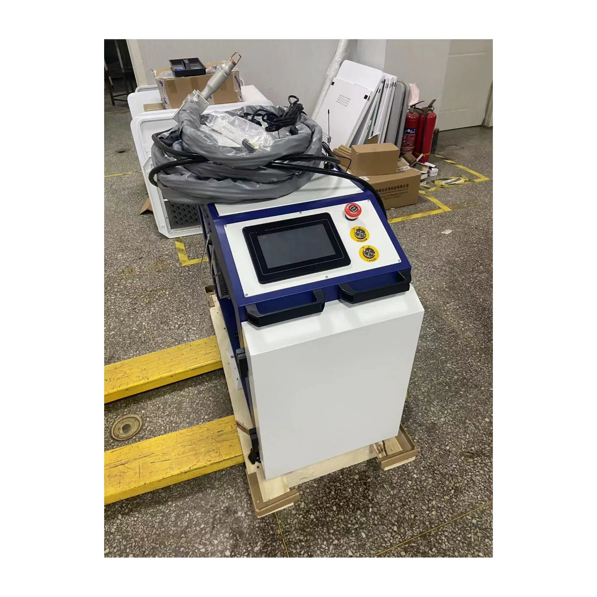 2000W Fiber Laser Cleaning Machine for Architectural Metalwork