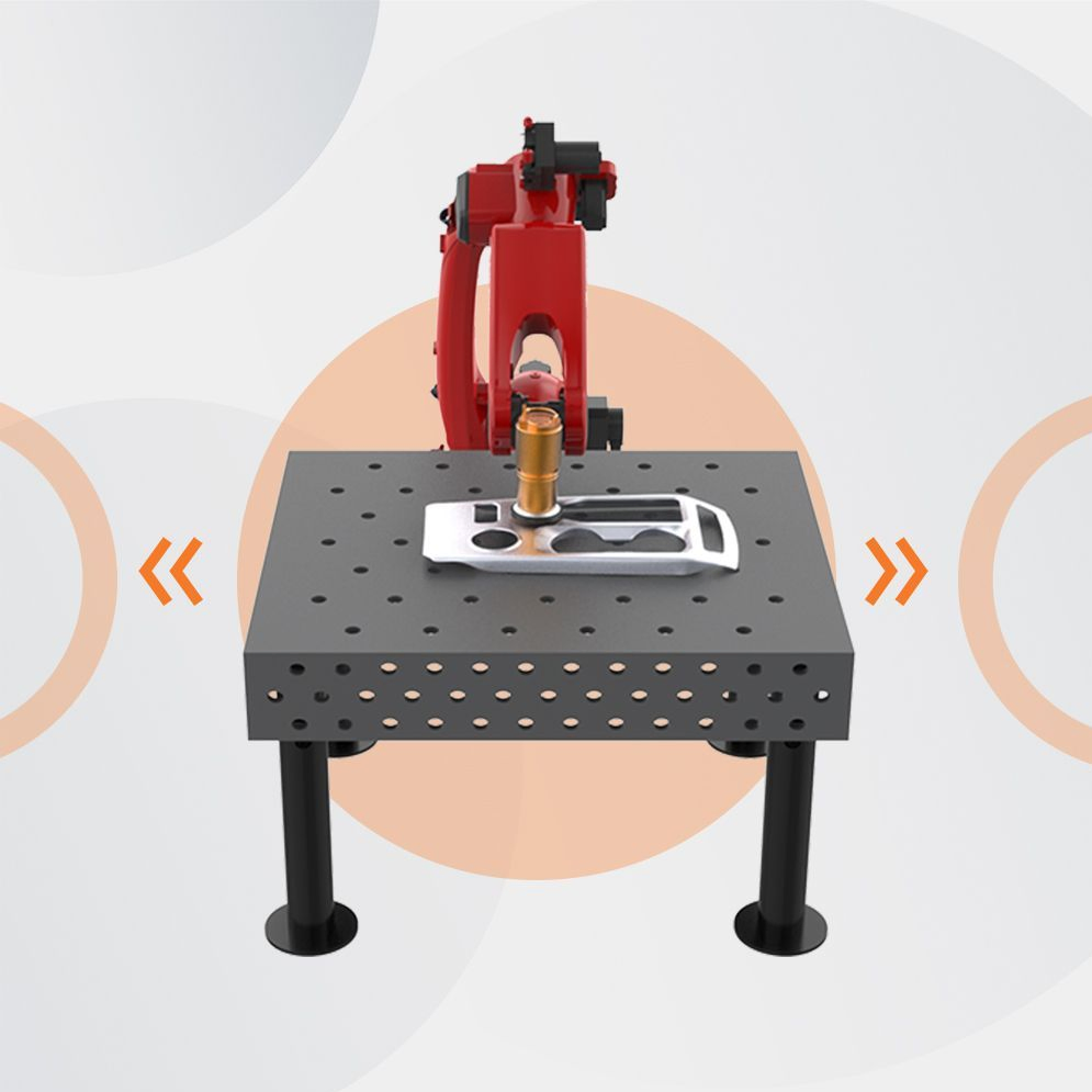 Breakpoint Recovery Robotic Grinding for Medium Metal Surfaces with 6-Axis Industrial Grinder IP65