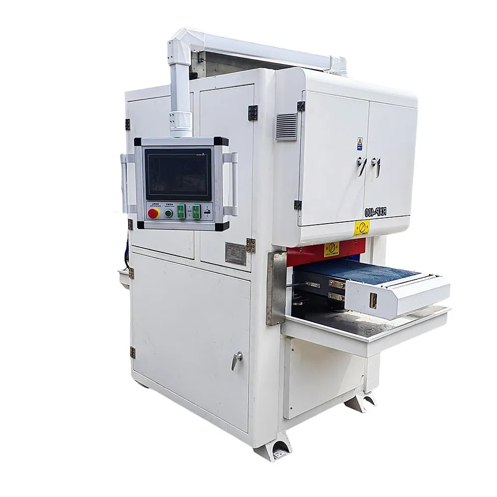 CNC Metal Deburring Polishing Machine for Steel Plate After Laser Plasma Cutting