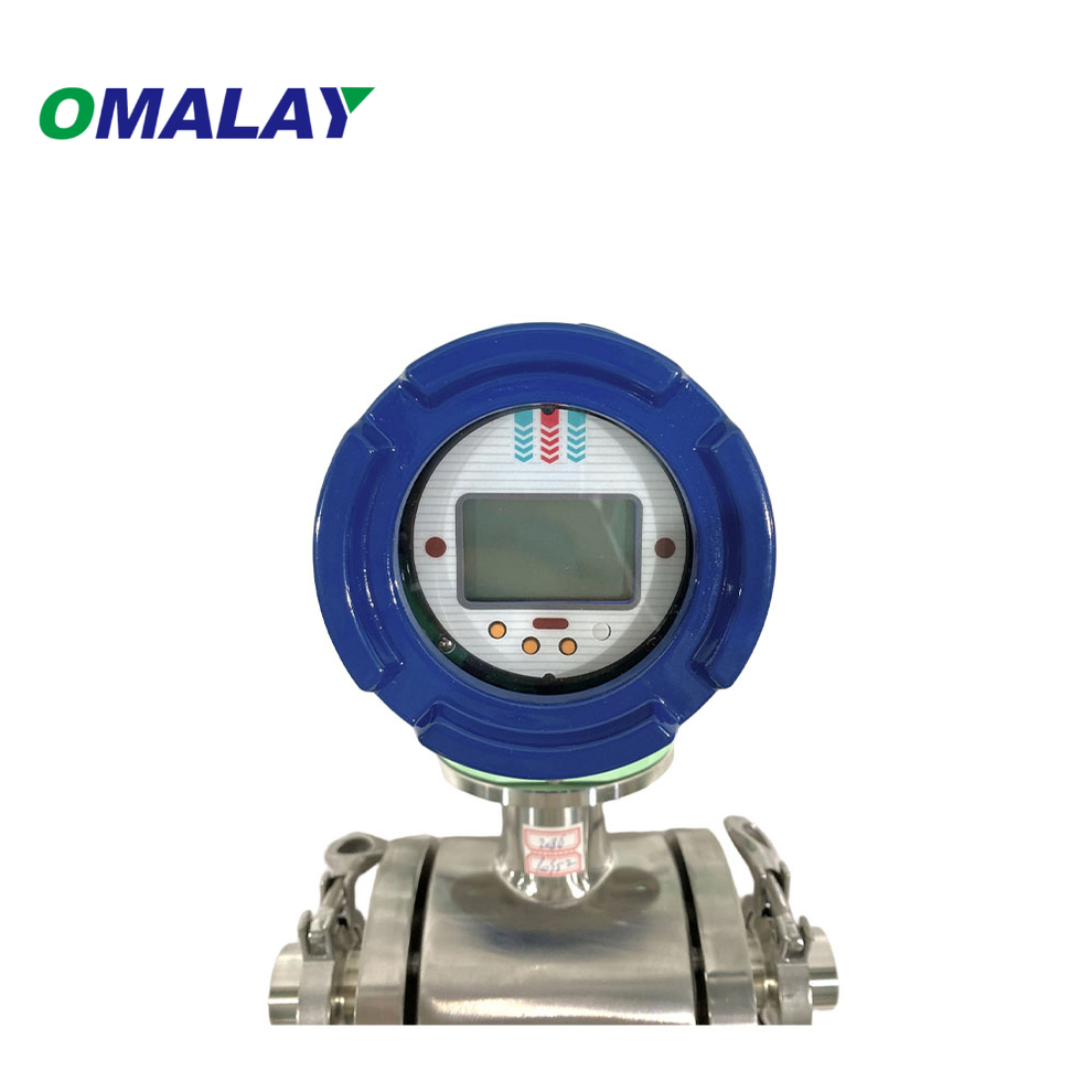 Intelligent Sanitary Electromagnetic Flow Meter High Precision Electromagnetic Induction Flow Meter