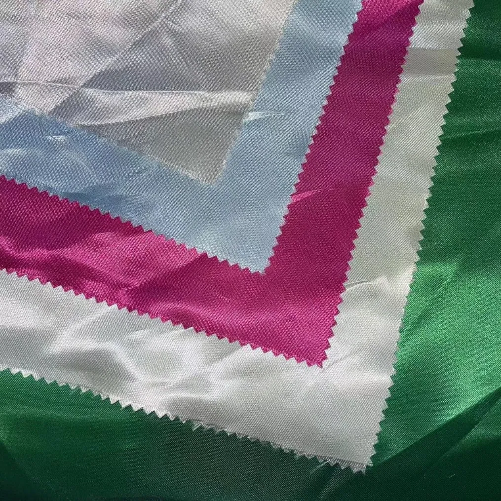 High Quality 100% Polyester 150glm Solid Color Satin 150cm