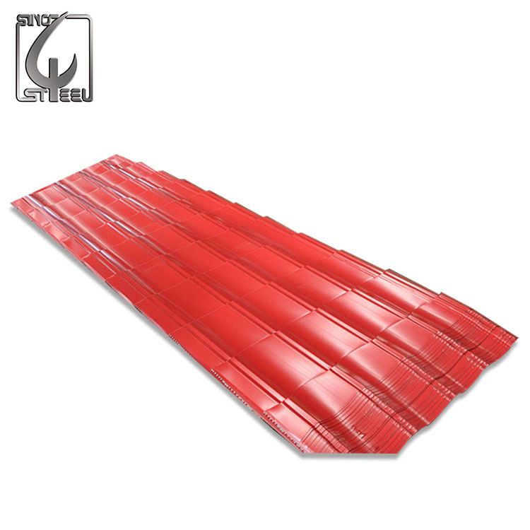 JIS G3312 Galvanized Corrugated Steel Sheet PPGI Roofing Sheet for Building Iron Sheet Price Building Material