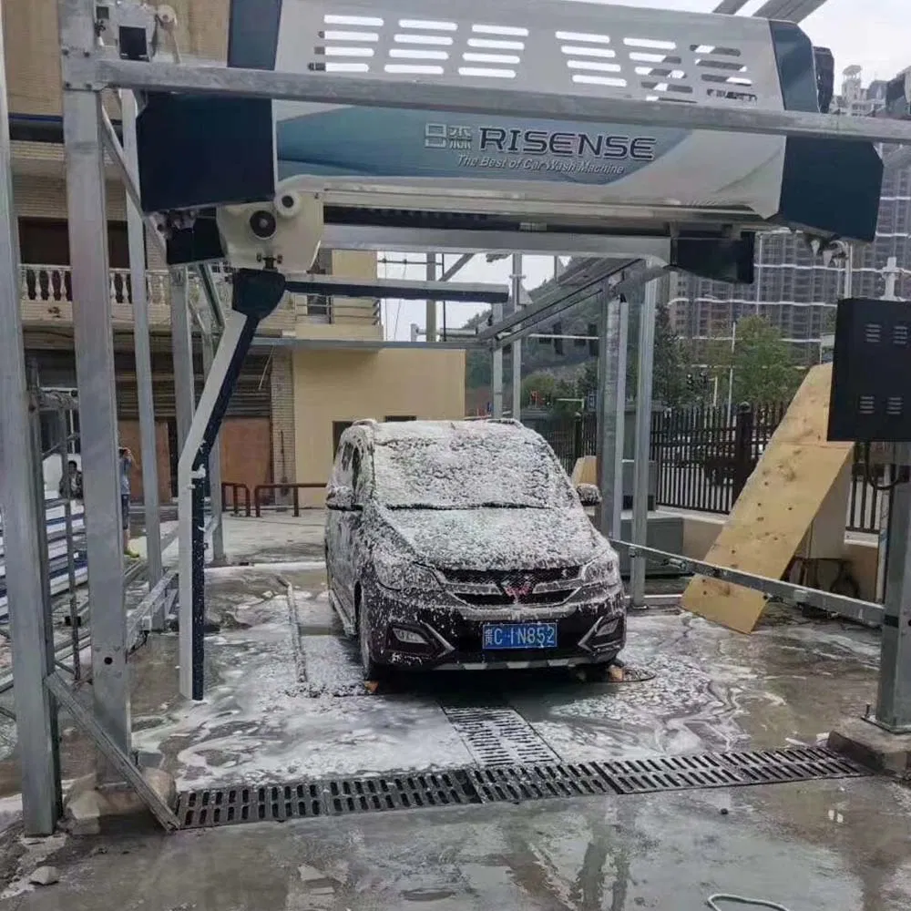 Robotic high pressure car cleaning system