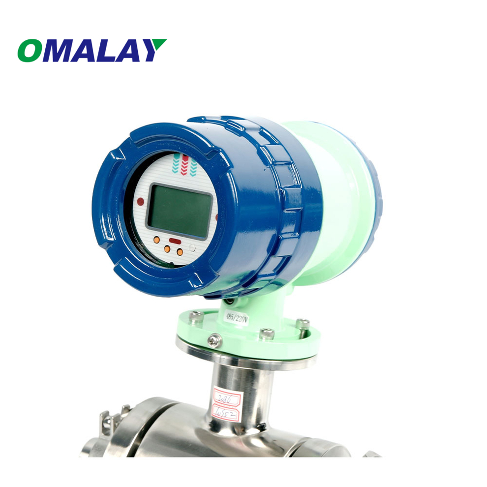 Intelligent Sanitary Electromagnetic Flow Meter High Precision Electromagnetic Induction Flow Meter