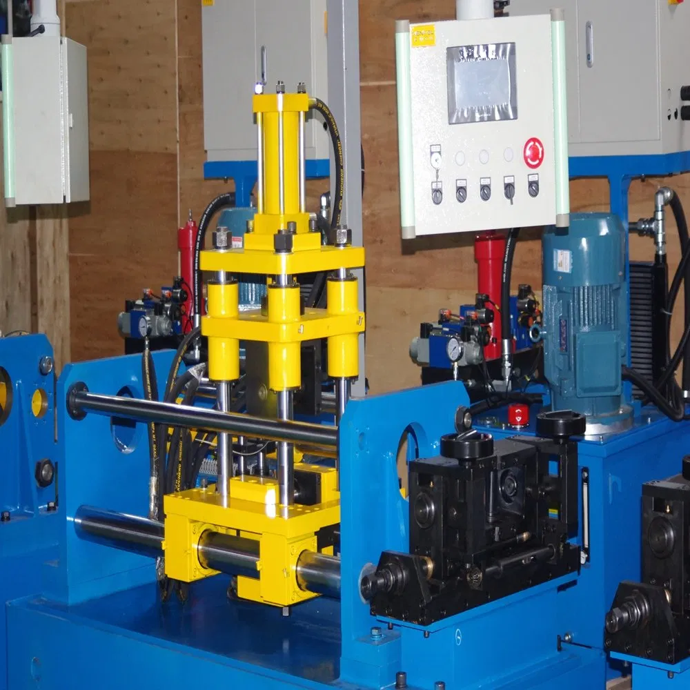 Intelligent Easy Operation Weld Seam Roller Leveling Inner Bead Rolling Machine