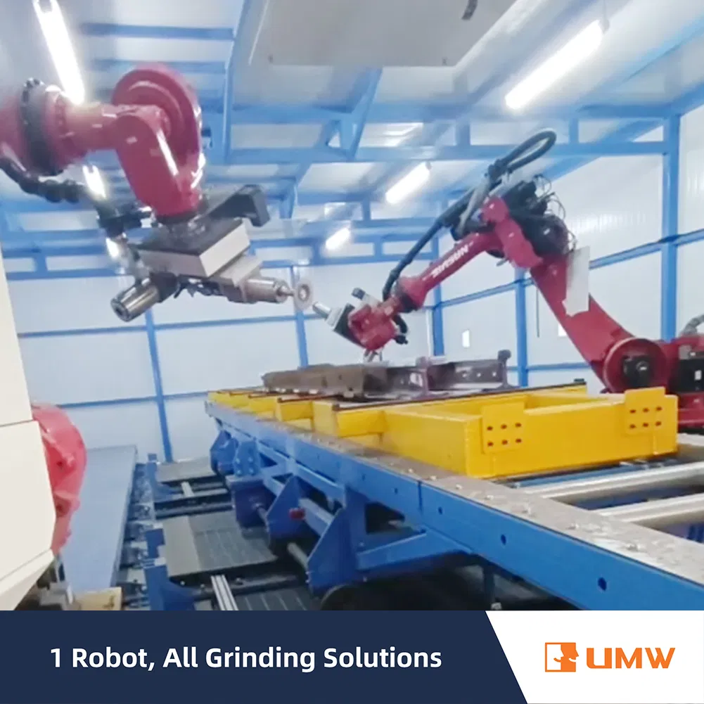 Umw IP65 6-Axis Industrial Grinding for Steel Surfaces with Robotic Grinder Residual Height Detection