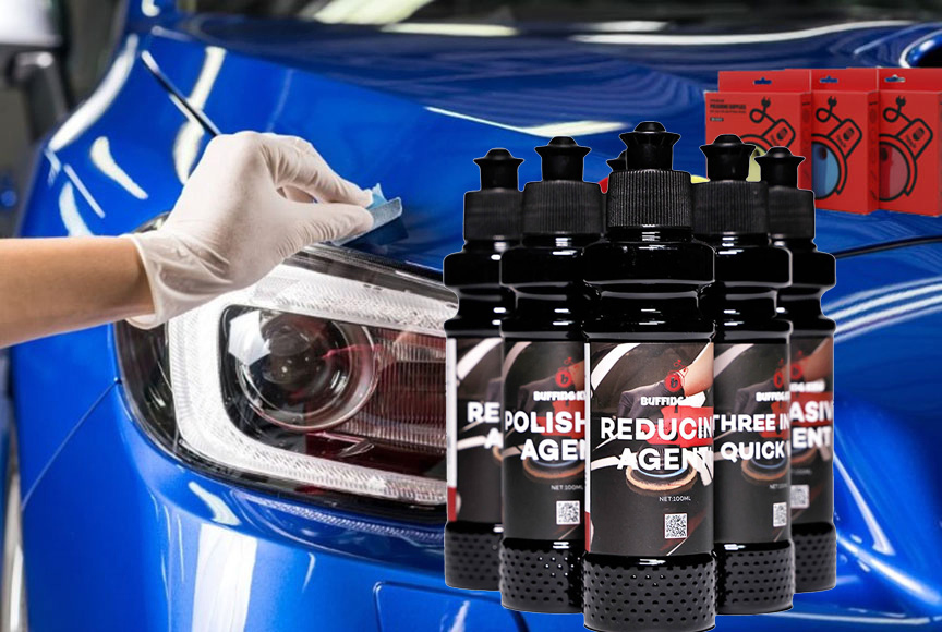 Three-in-One Polishing Compound Polishing Paint Agent Polish Wax Easy to Use Automobile Rubbing Compound