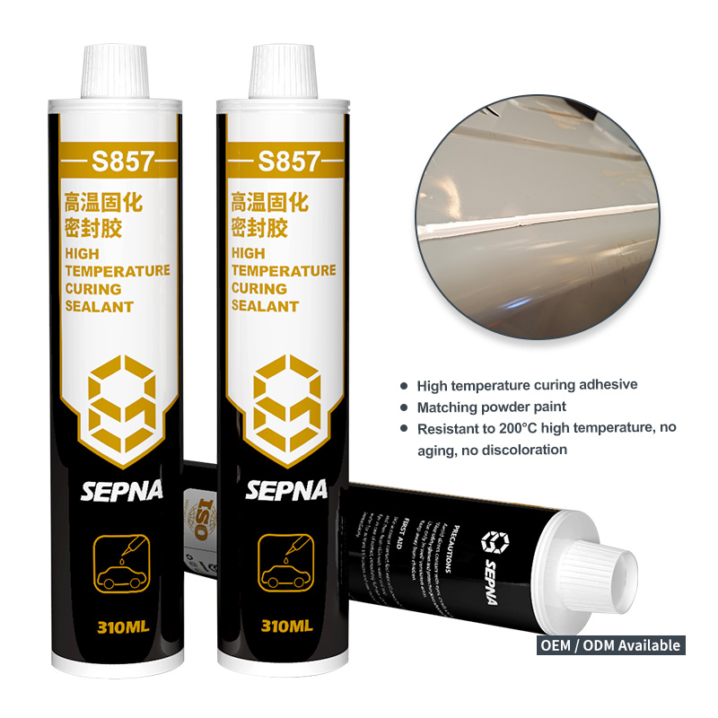 One Component Soldering Seam Heat Curing Adhesive Sealant 200 Degress Resistance