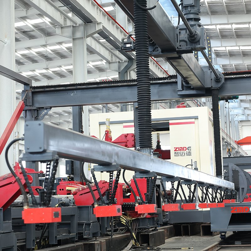 High-Efficiency Steel H-Beam Production Line for Assembly Machines