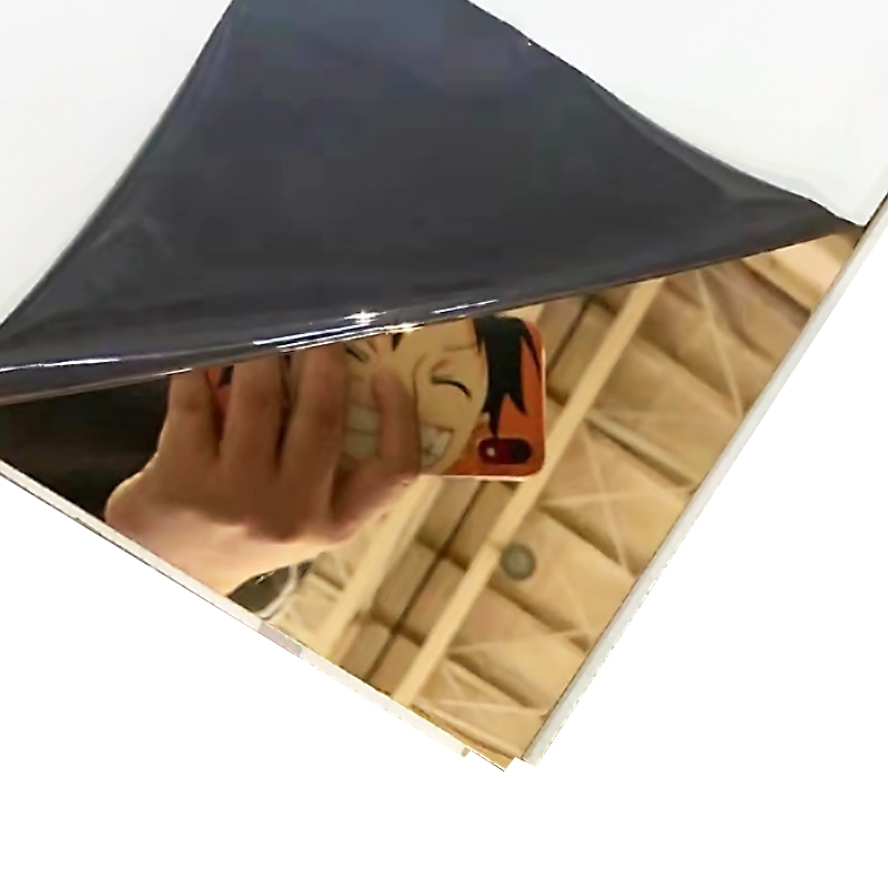 Gold Color Coated Ss 201 304 316 Inox Decorative Sheet Cold Rolled 2b Hairline Matte Mirror Stainless Steel Golden Mirror Sheet for Decoration