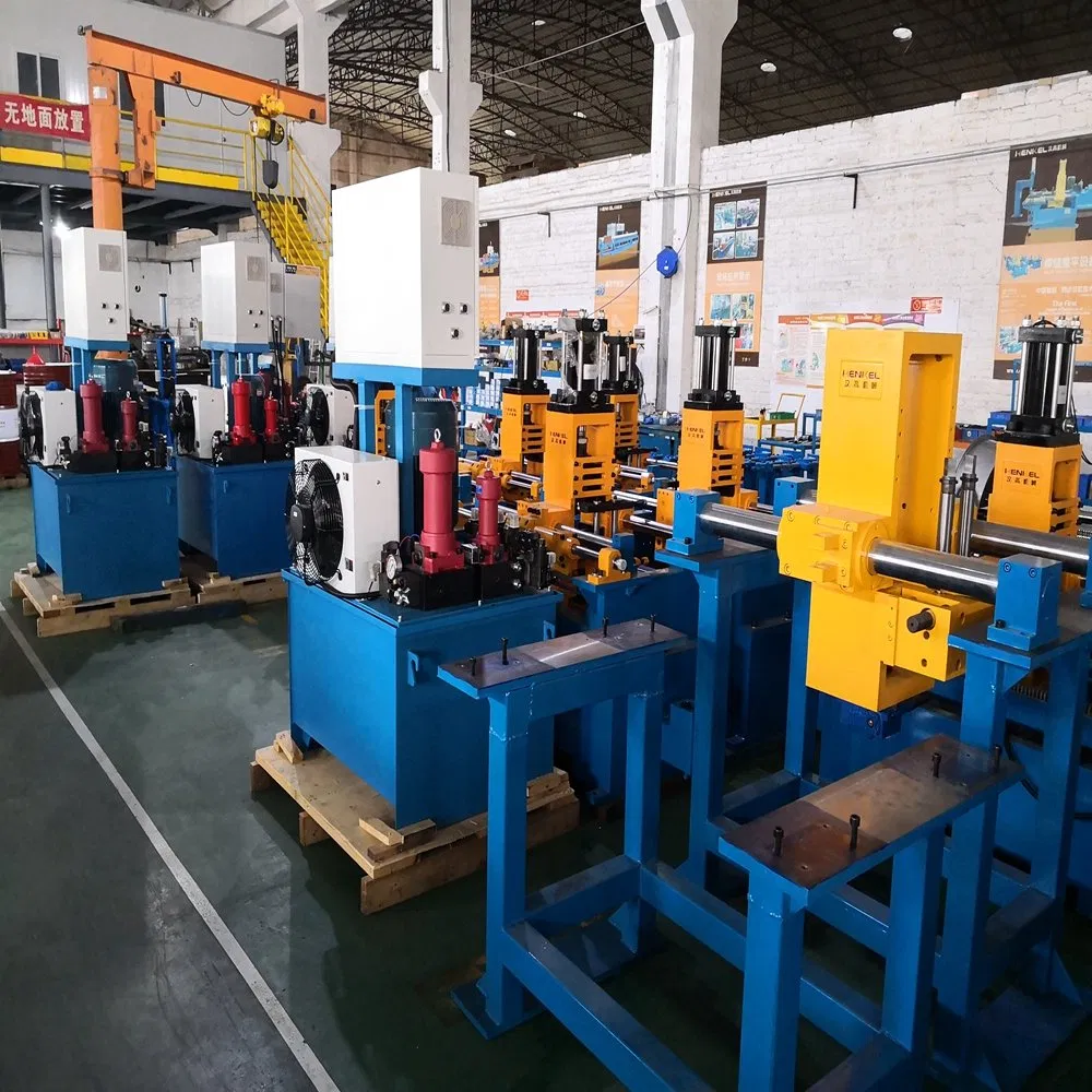 PLC-Controlled Hydraulic Steel Pipe Seam Leveling Equipment for High Precision