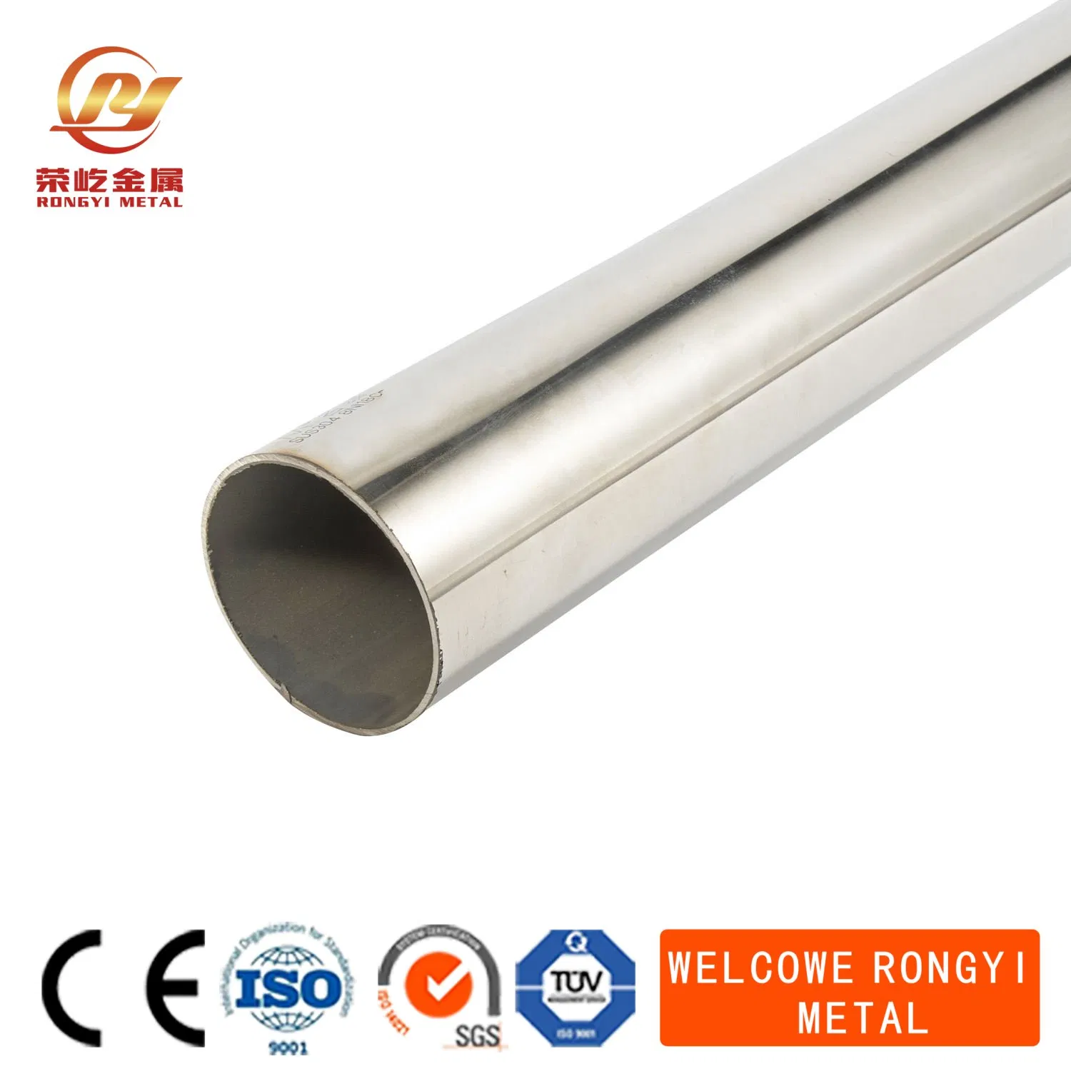 Premium AISI Grade 304 316L 321 Stainless Steel Tubing