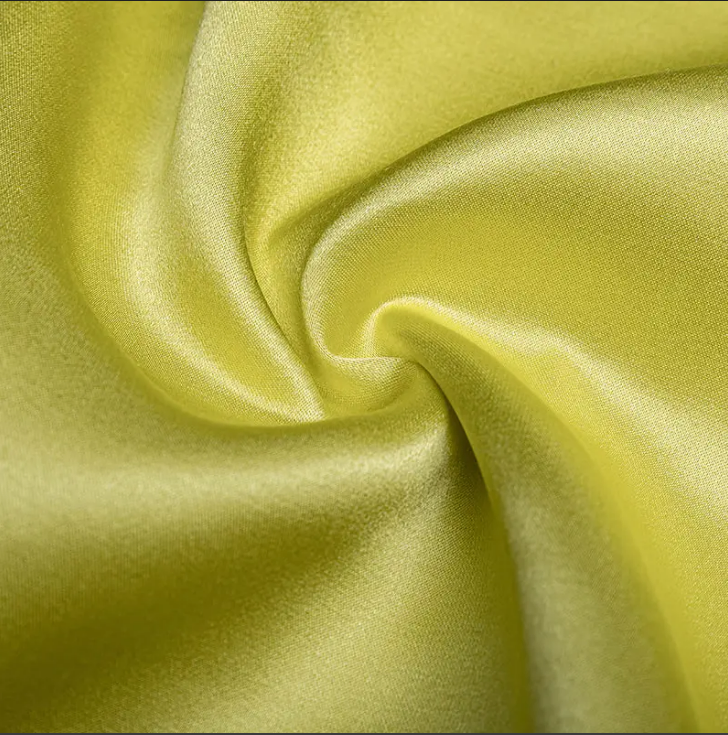 Oeko Tex 100 6A Grade Pure 100% Mulberry Silk 16 19 22mm 114cm 140cm Width Plain Dyed Charmeuse Satin Fashion Fabricpopular
