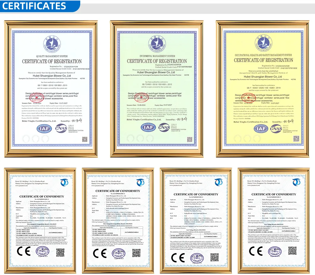 Certificates