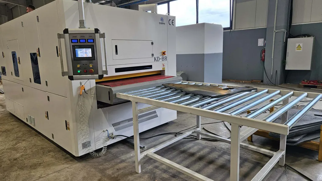 Metal Edge Rounding Machine Overview