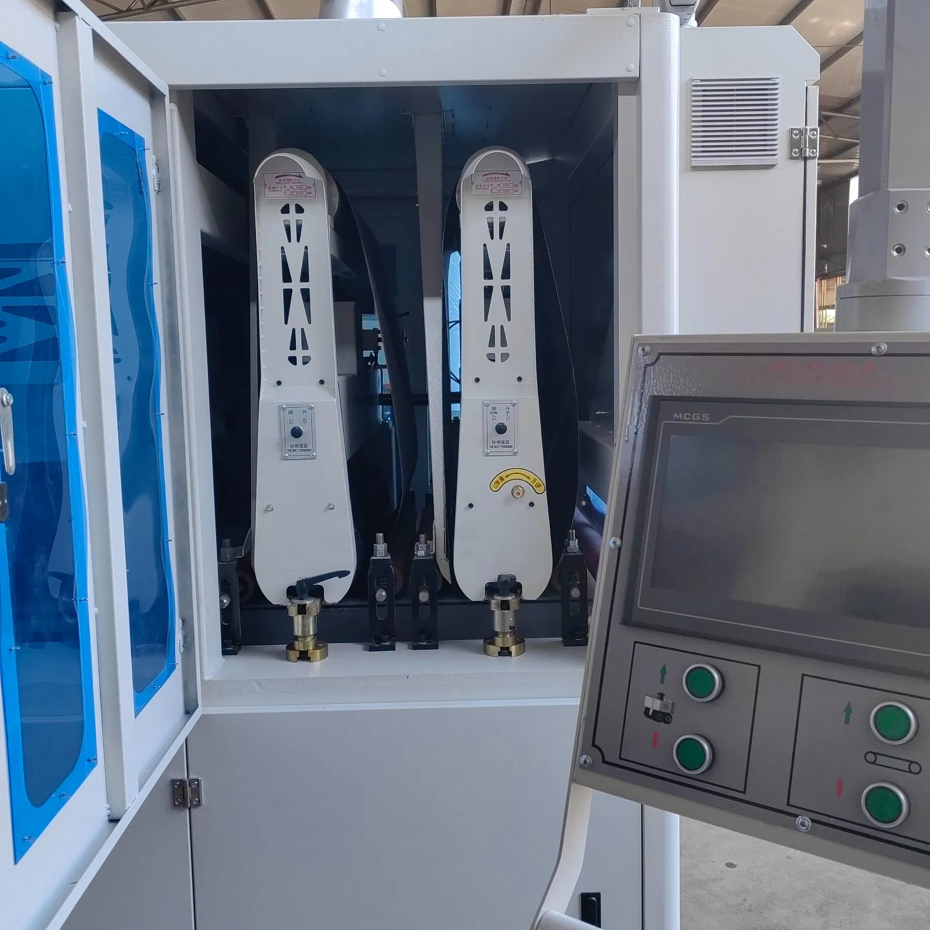 Sheet Metal Belt Sander Brushing Corner Grinding Deburring Machine for Metal Processing