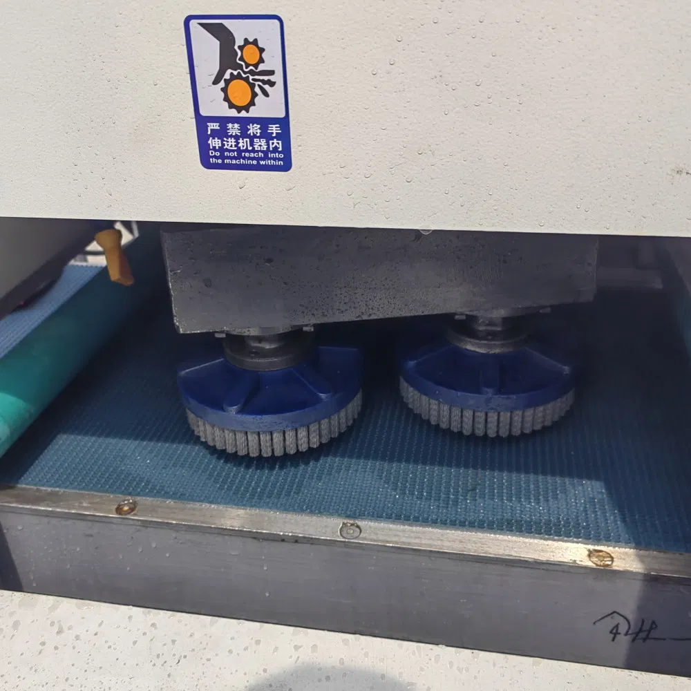 CNC Metal Deburring Polishing Machine for Steel Plate After Laser Plasma Cutting