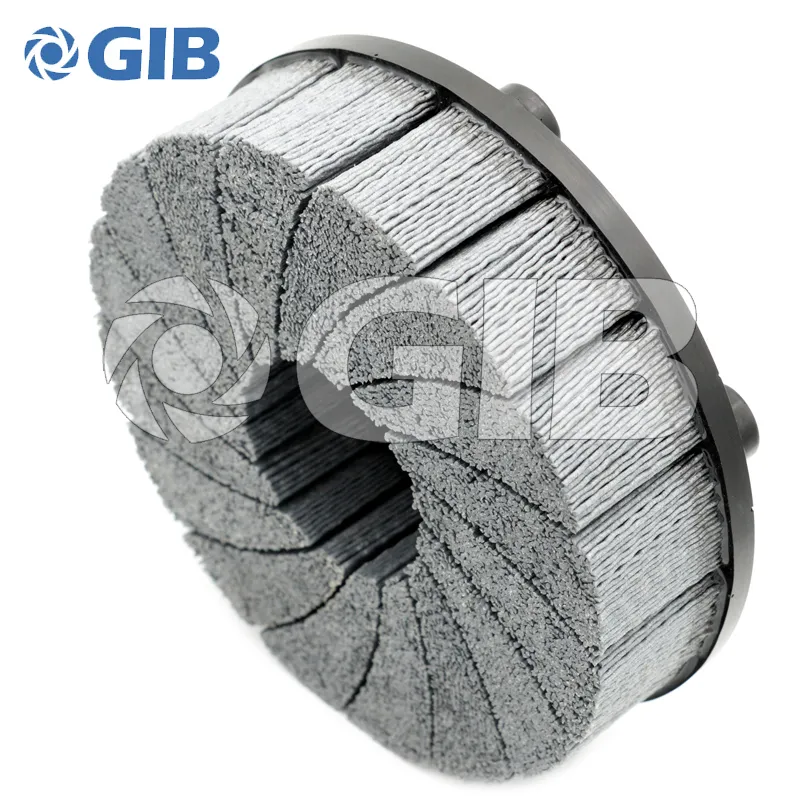 Turbine Style Disc Brush Detail