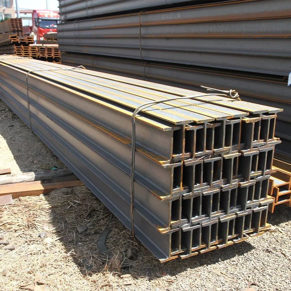 A992 ASTM Wide Flange Iron I Beam Steel150h with Wings1.20m Structural H-Beam I Iron Beam Supplier