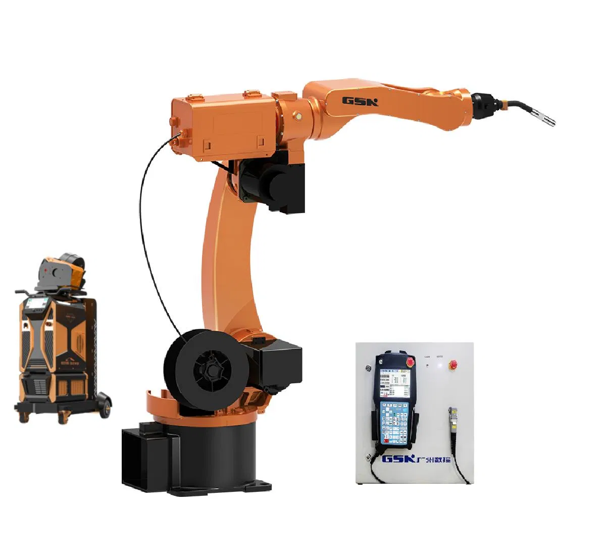 Advanced 6-Axis Robotic Welding System for Steel Fabrication