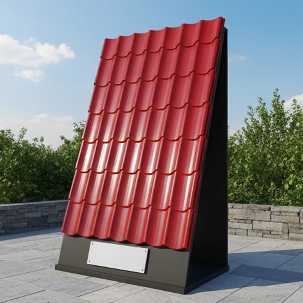 Premium Dx51d Customized Color Coated Corrugated Steel Roofing Sheets