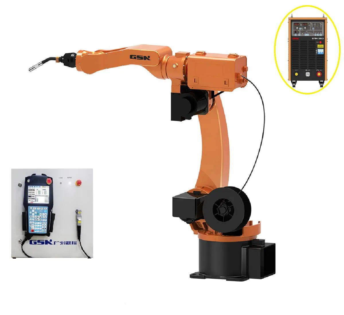 Advanced 6-Axis Robotic Welding System for Steel Fabrication