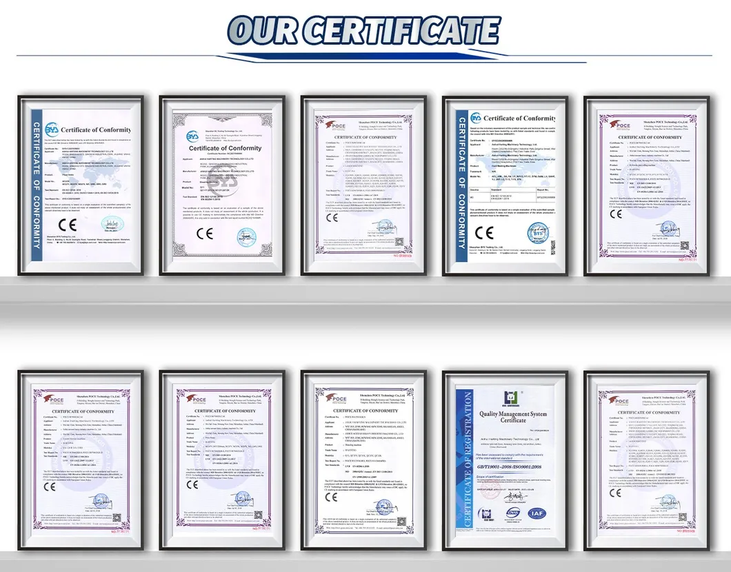 Certifications