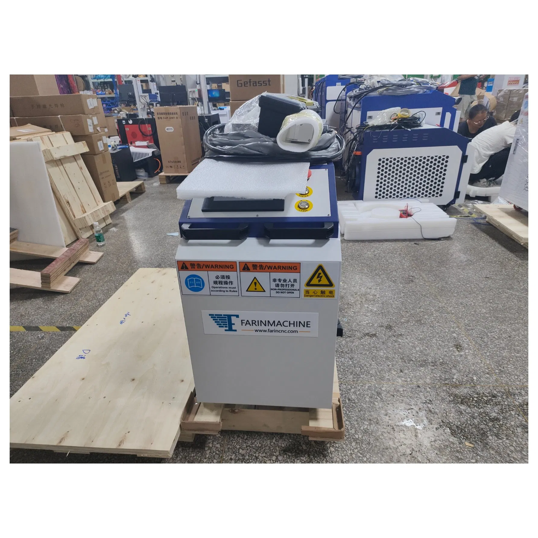 2000W Fiber Laser Cleaning Machine for Architectural Metalwork