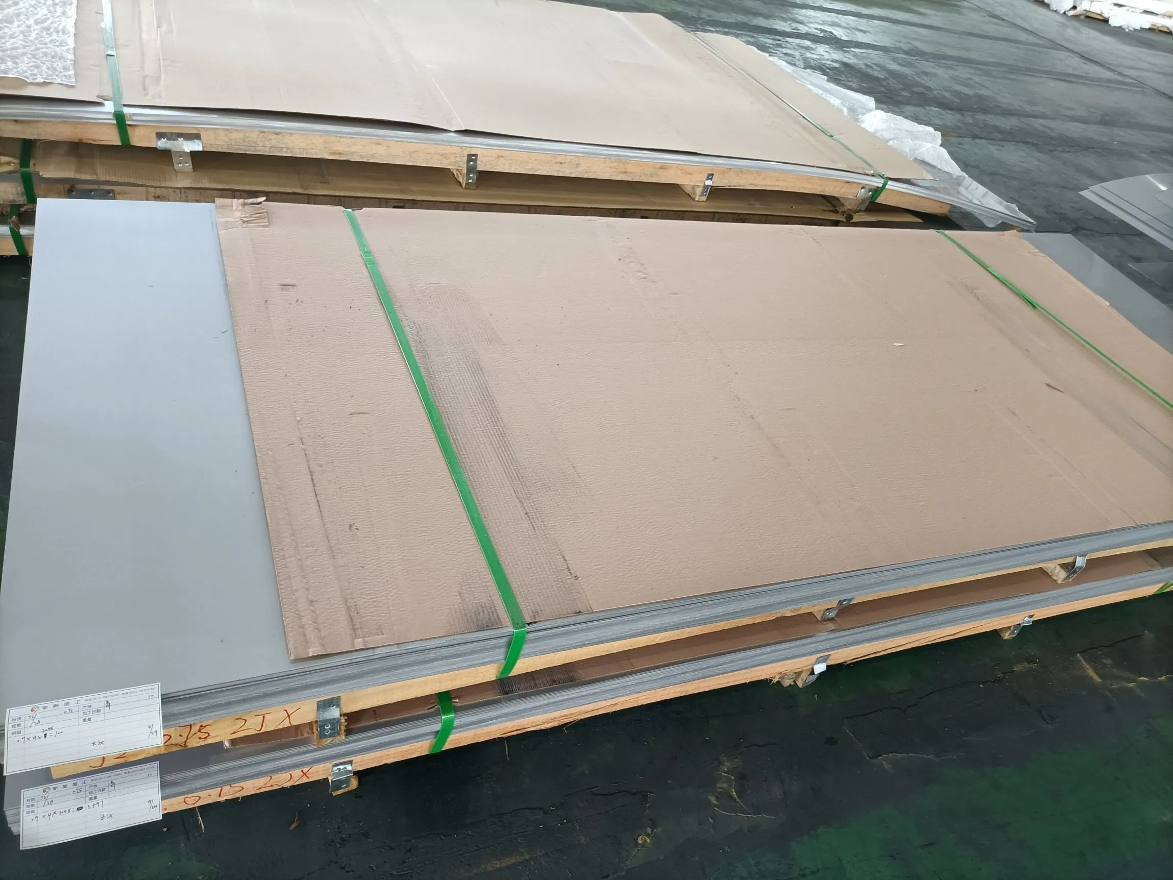 ASTM SA240m 321 304 304L Cold Rolled 201 202 Iron Customized Size 316L 316ti 0.3mm-3.0mm Thickness 2b Ba Mirror 321 Stainless Steel Plate Facory