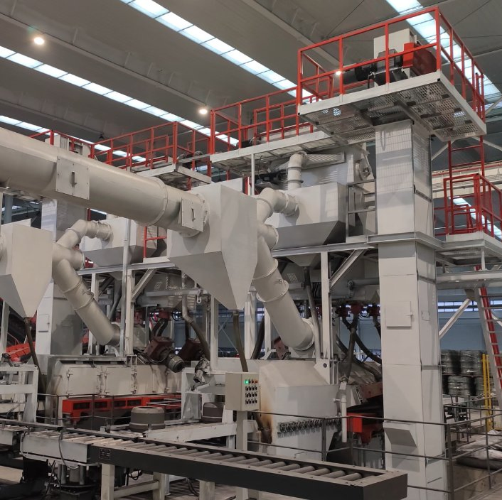 Smart Finishing Casting Processing System for Engine Parts with Robotic Handling Defect Detection