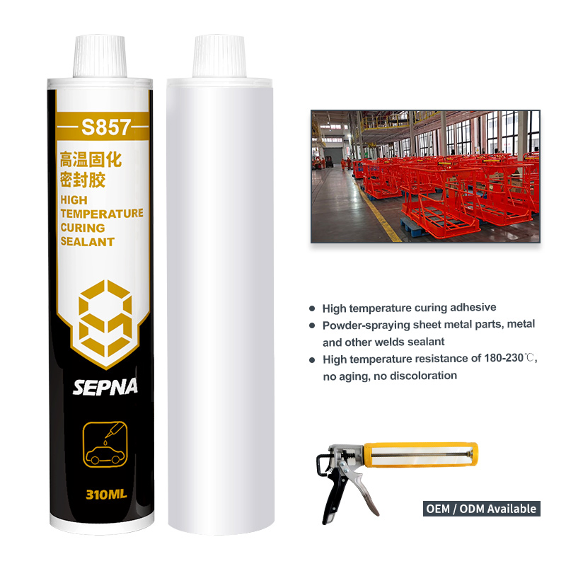 One Component Soldering Seam Heat Curing Adhesive Sealant 200 Degress Resistance