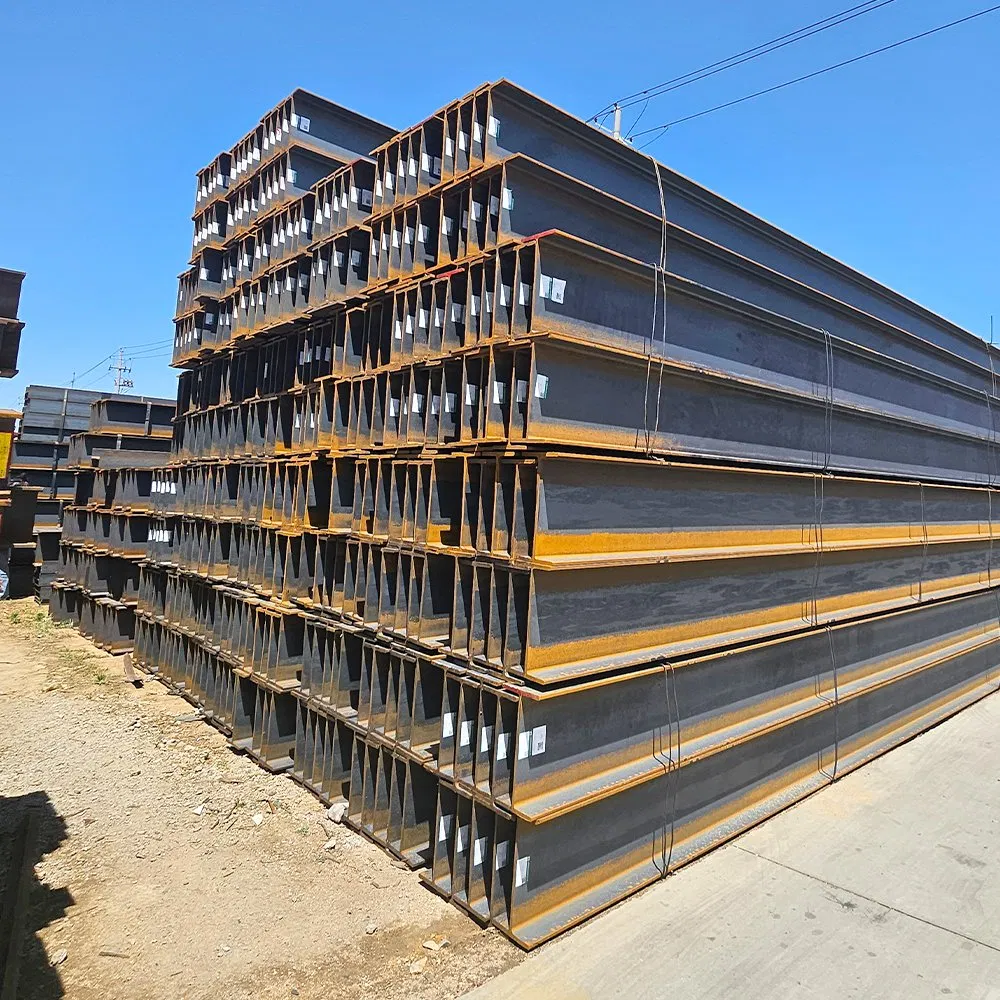 A992 ASTM Wide Flange Iron I Beam Steel150h with Wings1.20m Structural H-Beam I Iron Beam Supplier