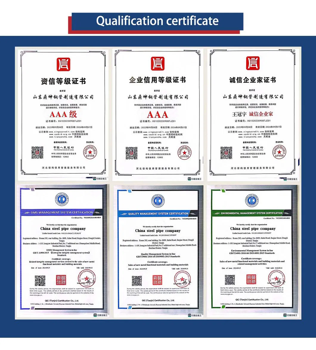 Quality Certifications