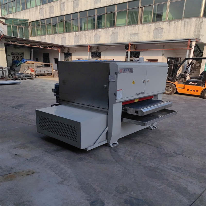 Advanced 1000mm Brush Deburring Solution Wet Polishing Machine for Metal