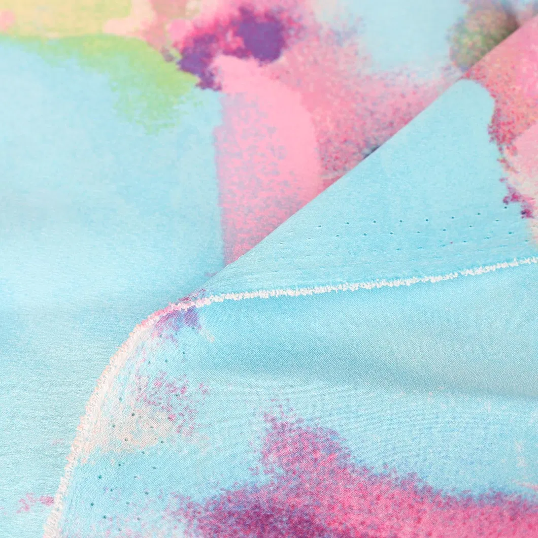 Recycled Polyester Satin Printed 1