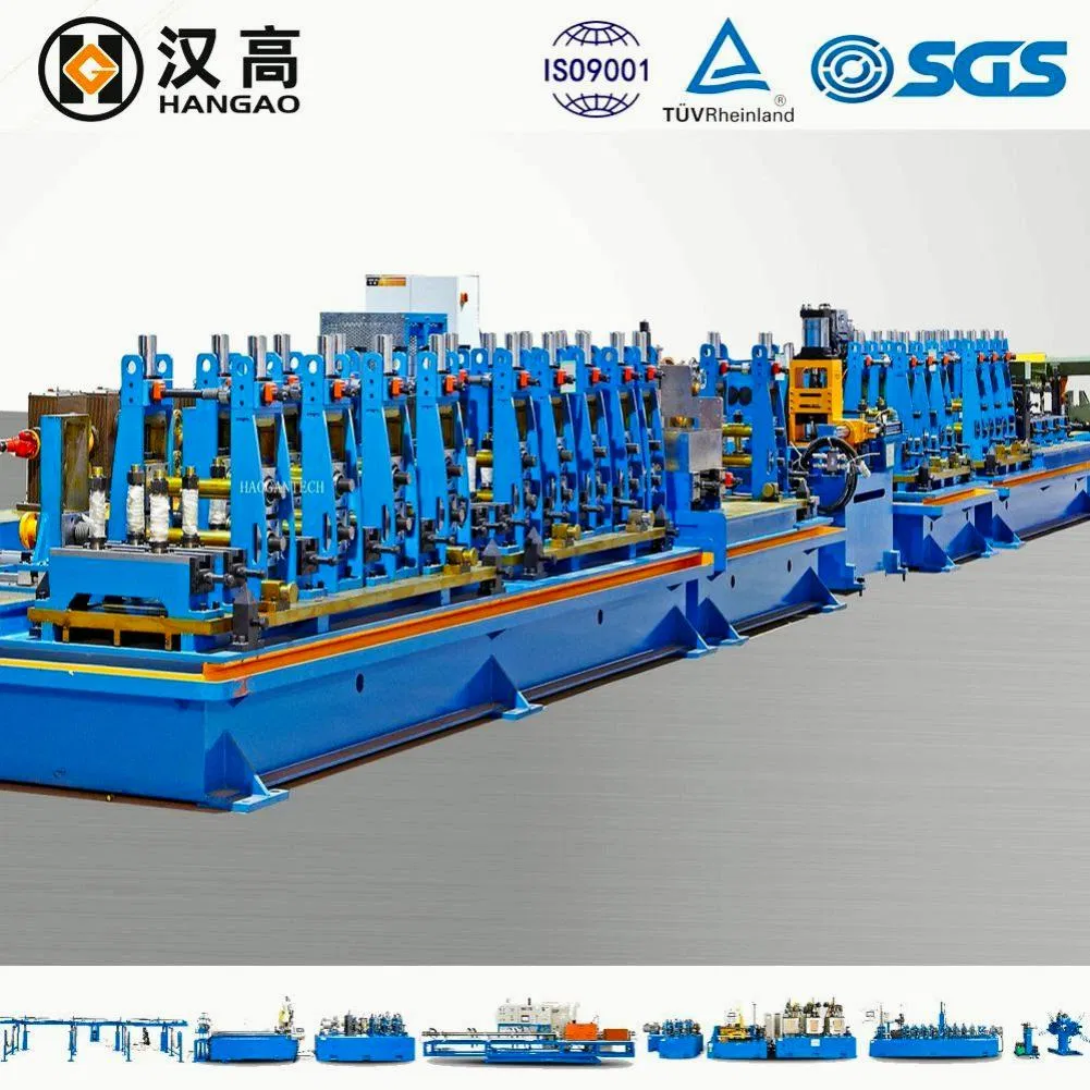 Pipe Production Line Laser Welding Tube Mill Heat Exchanger Pipe Making Machine