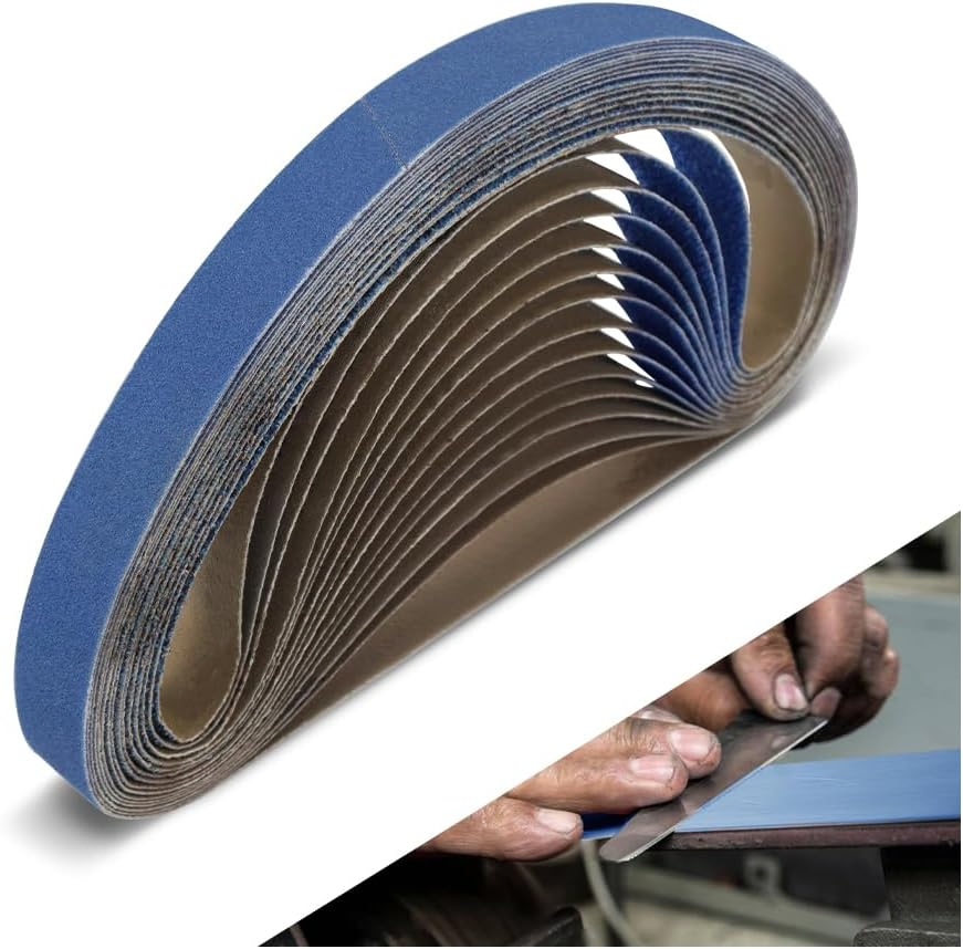 Wear-Resistant Sanding Belts Sanding Belts with Polyester Abrasive Cloth