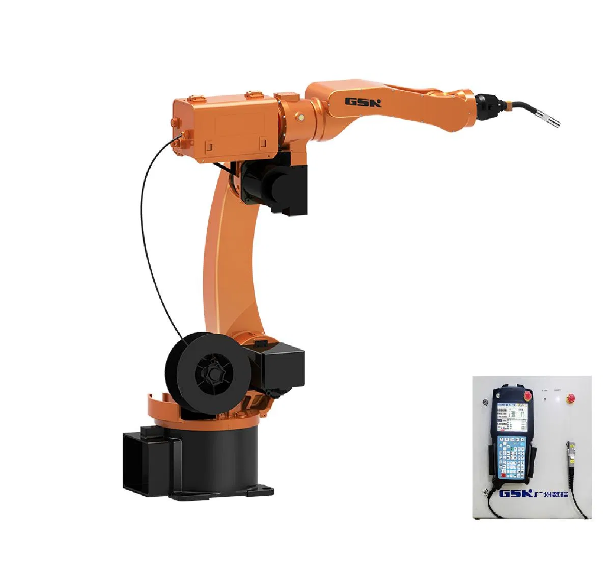Advanced 6-Axis Robotic Welding System for Steel Fabrication