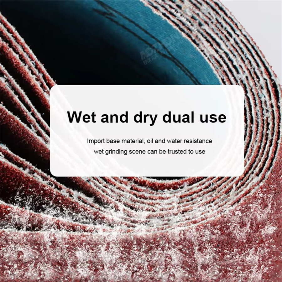 Zheng Yi Zy-0010 Wide Abrasive Polishing Sanding Belt for Wood Metal Grinding