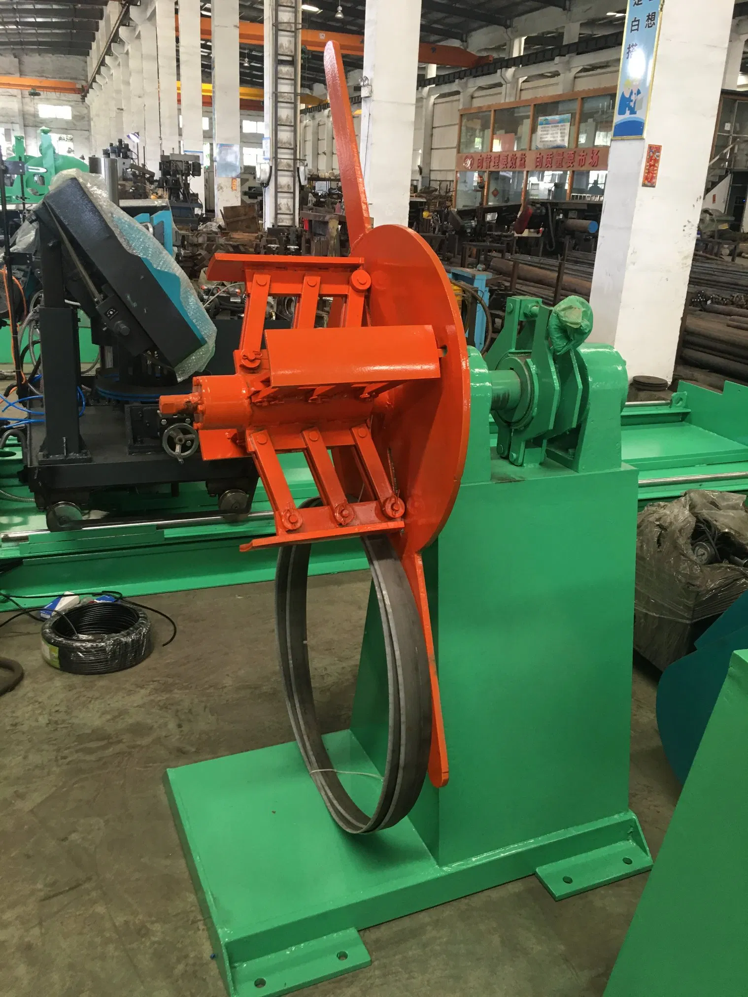 Yj-50 Online Internal &amp; External Welded Seam Leveling Equipment for Stainless Steel Pipes