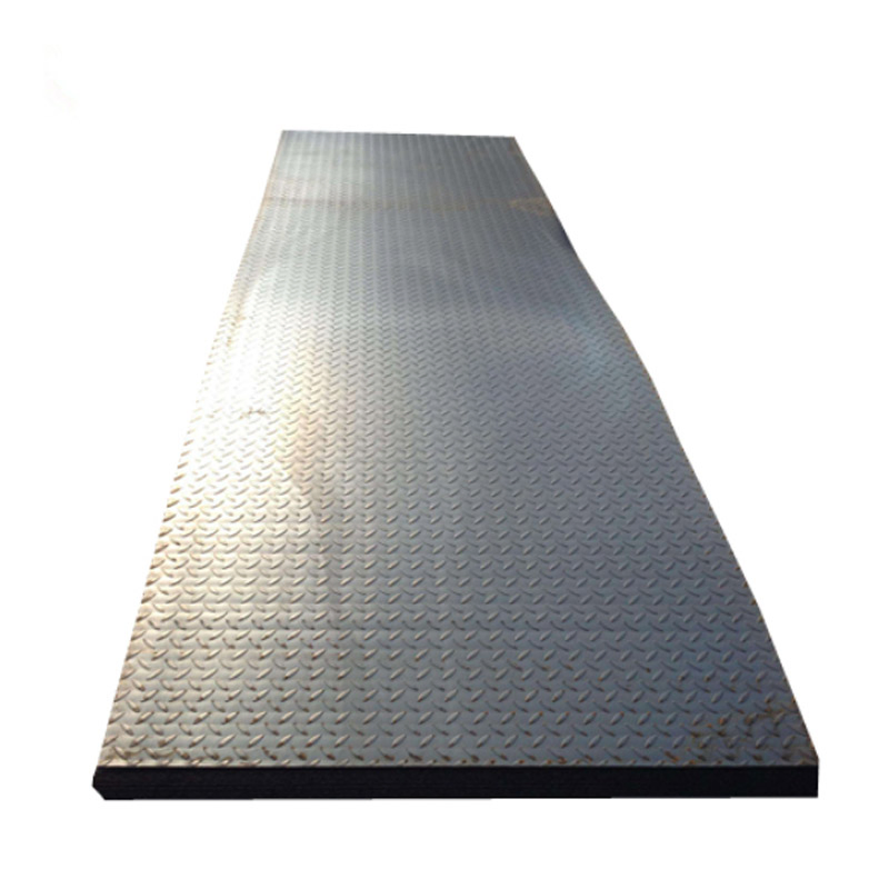 Black Metal Chequer Sheet A36 Diamond Round Bean Checkered Iron Building Materials Hot Rolled Teardrop Pattern S235jr S275jr Ss400 Q235B Chequered Steel Plate