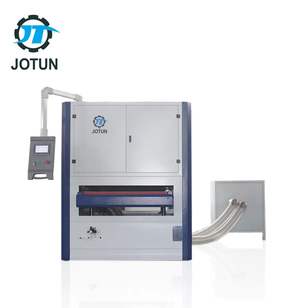 Automated Desktop Dual Station Stinless Steel Sheet Metal Deburring Machine