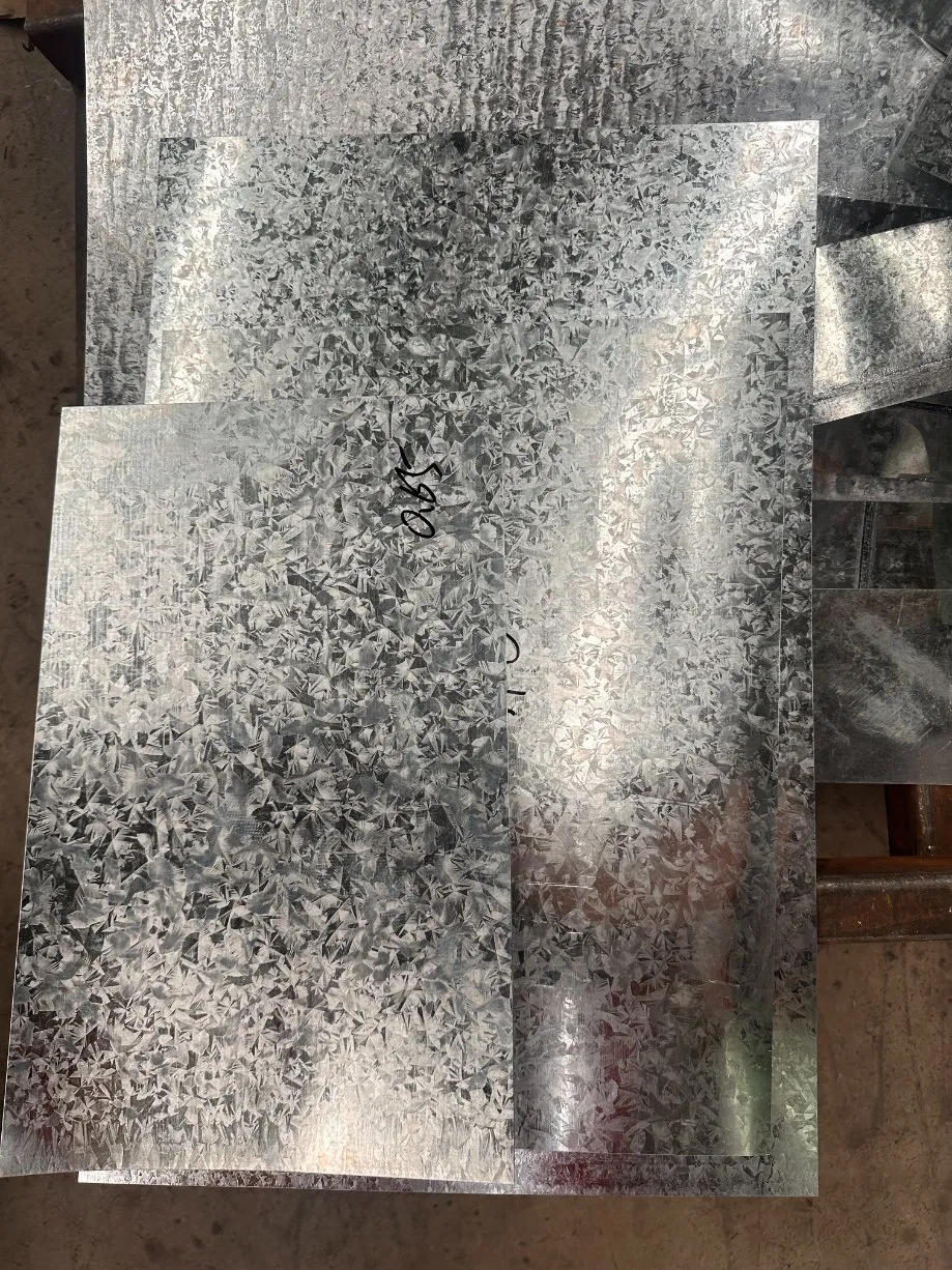 Zinc-Coated Galvanized Steel Sheet Z20-Z275 for Roofing Solutions