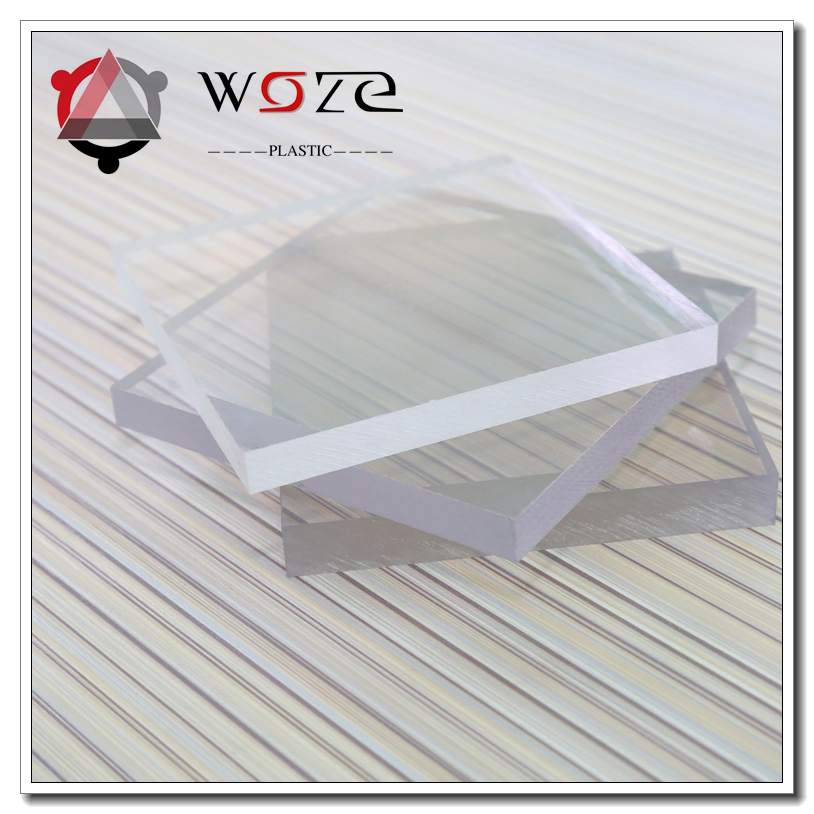 Colorful PC Roofing Sheet Plastic Solid Flat Polycarbonate Sheet Canopy for Building Materials
