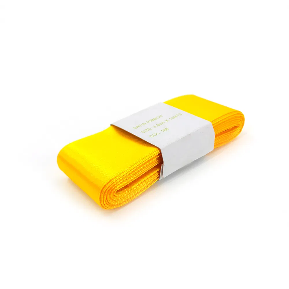 Wholesale Custom Logo Pre Made Luxury Christmas Happy Birthday Wired 100% Polyester 1/2, 1, 2inch Double Sided Ribbon Roll Satin