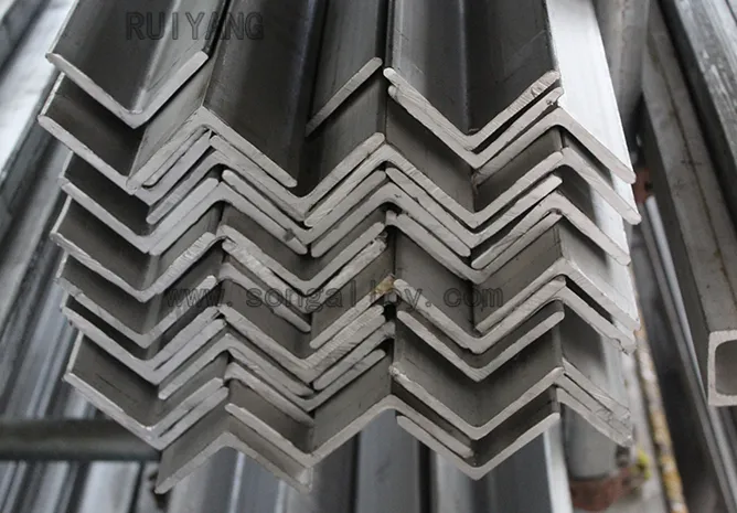 Stainless Steel Angle Application