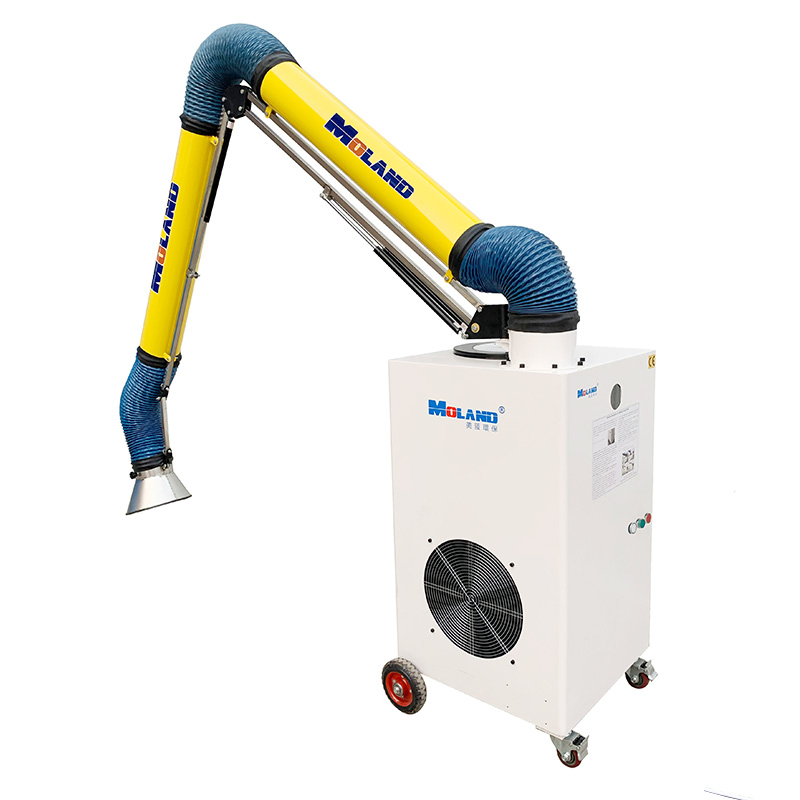 Mobile Welding Fume Extraction Dust Collector Cartridge Smoke Extractors