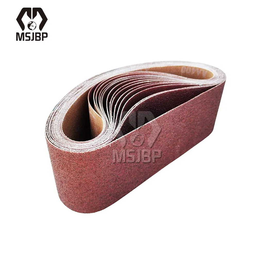 Msjbp Coated Sanding Belt China Wholesalers 150 / 400 Grits Sanding Abrasive Belt Tx33 Aluminium Oxide Abrasives Sanding Belts Expert